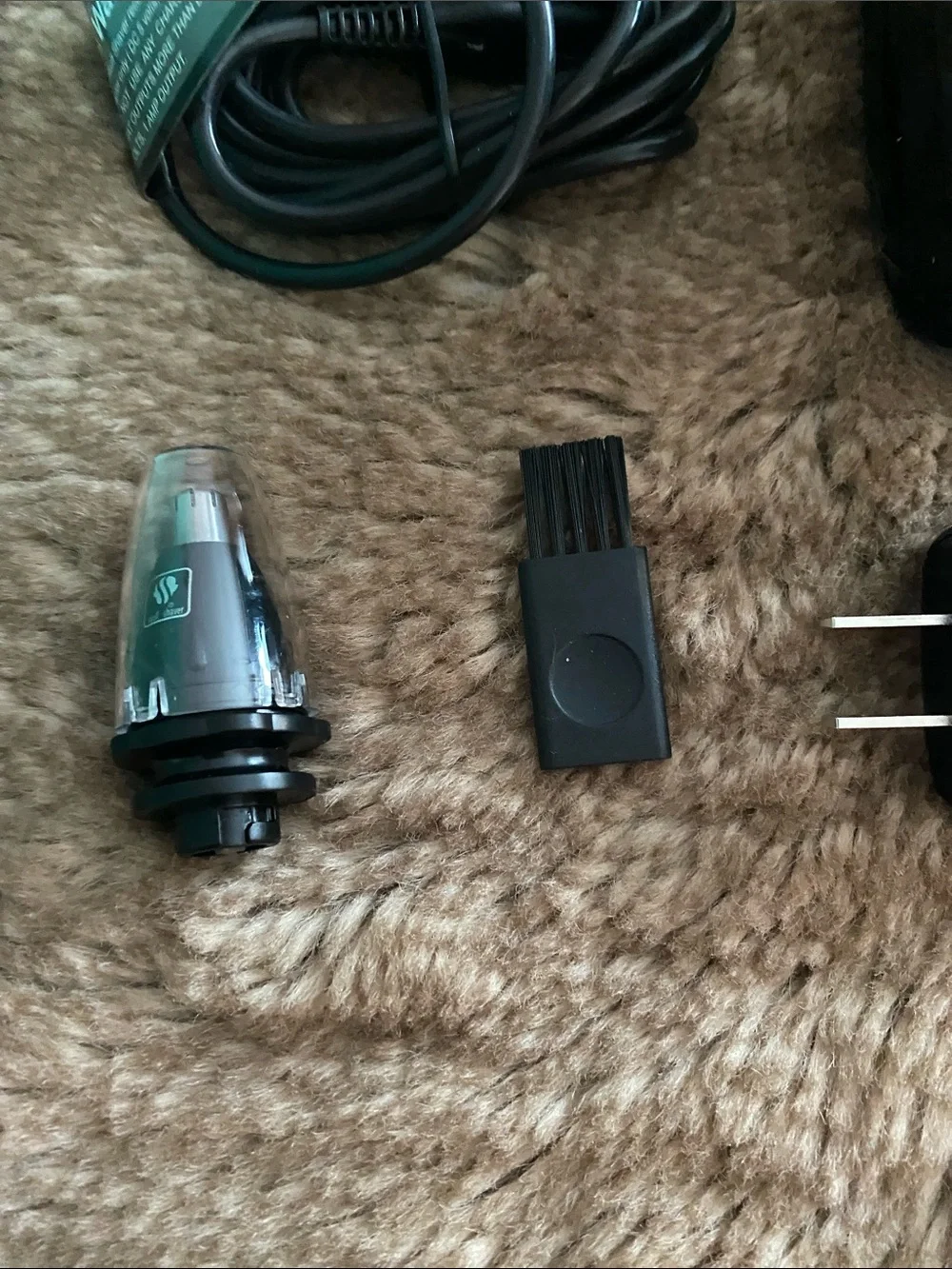 Rechargeable Electric Shaver Kit - Teal/Blue
